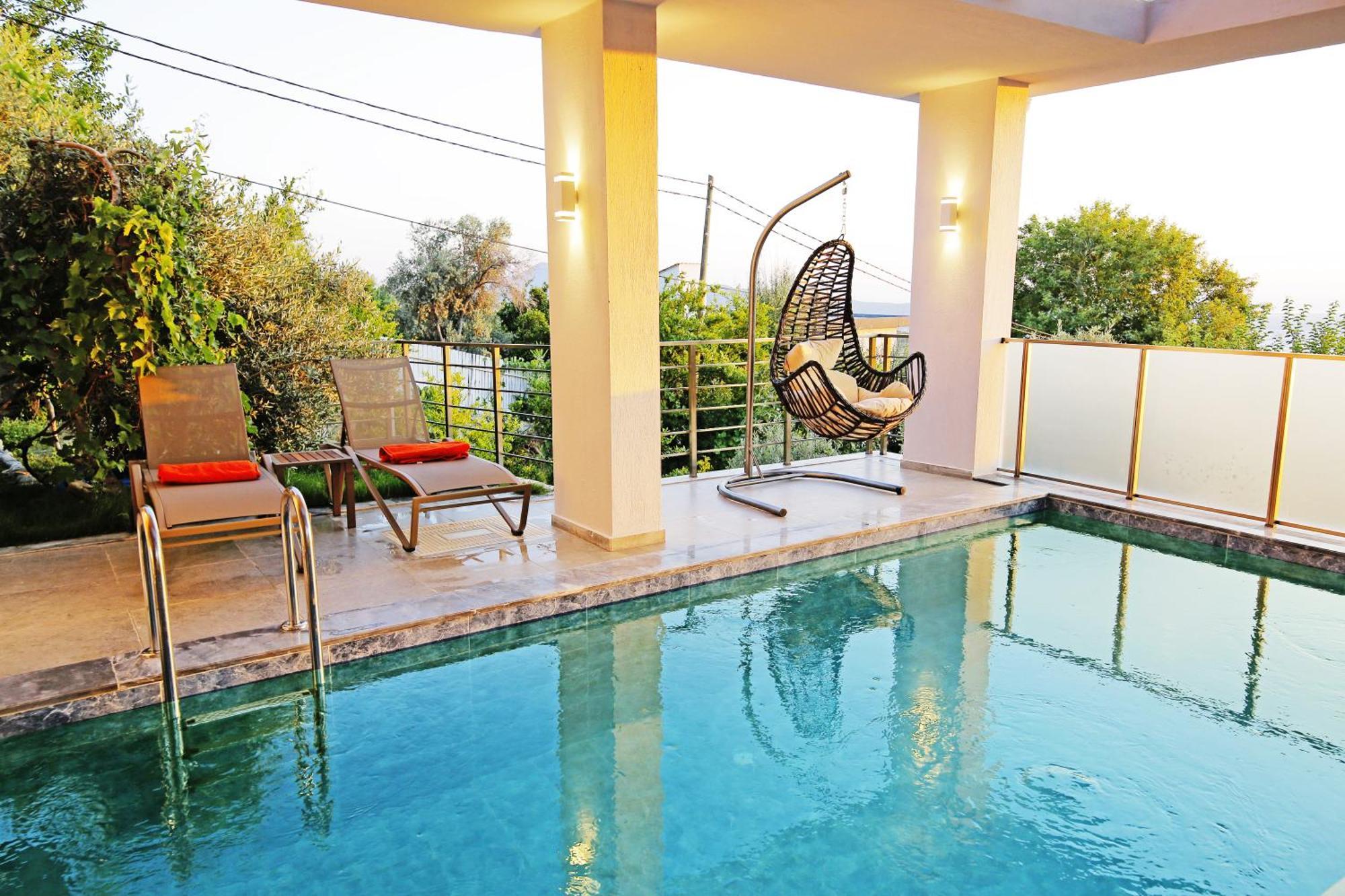 קס Villa With A Private Heated Pool, Jacuzzi, Overlooking Spectacular Views Of The Sea מראה חיצוני תמונה