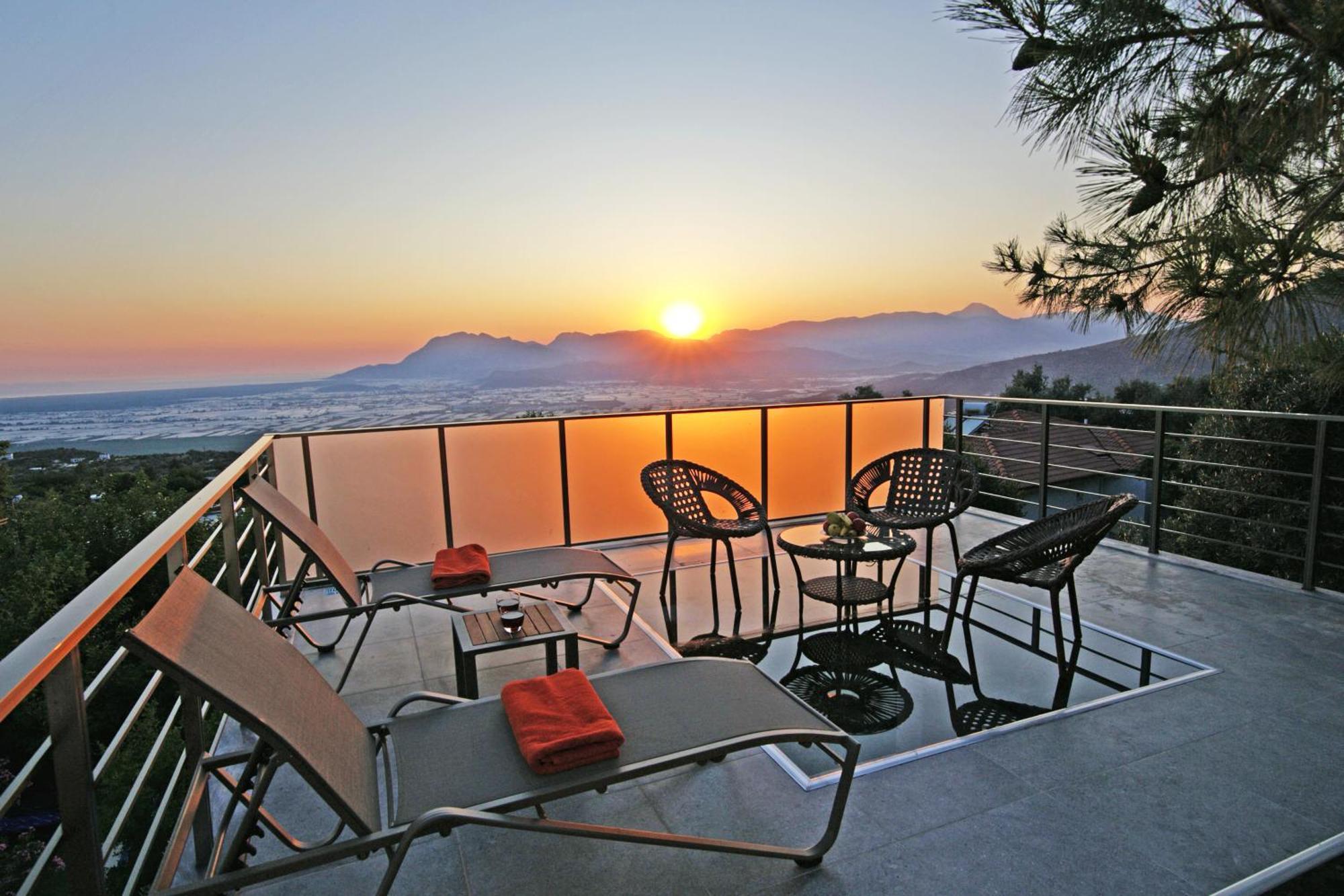קס Villa With A Private Heated Pool, Jacuzzi, Overlooking Spectacular Views Of The Sea מראה חיצוני תמונה